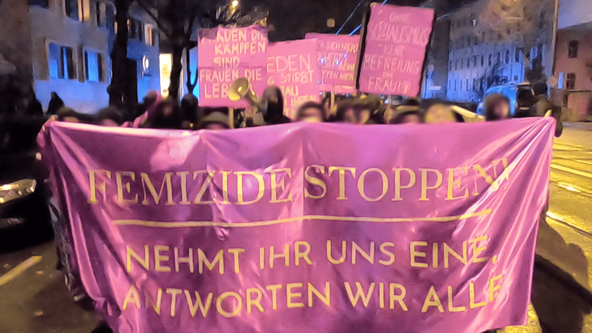le2511 Demo gegen Gewalt an Frauen Patriarchat zerschlagen